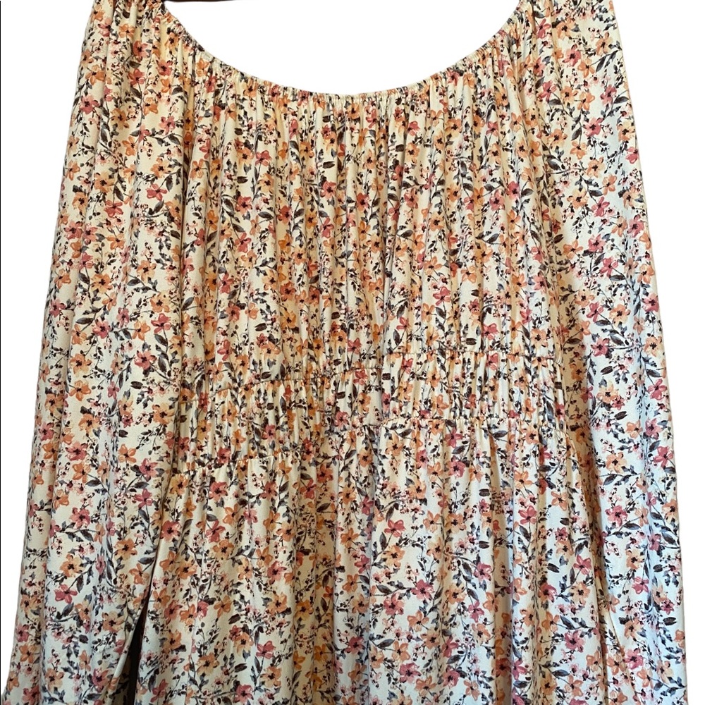 Vibe Sportswear Long Sleeve Floral Dress - Picture 4 of 13